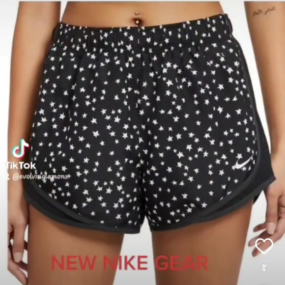 Nike Tempo stars black running shorts nwt - Picture 3 of 3
